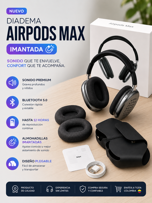 DIADEMA AIRPODS IMANTADA 1.1